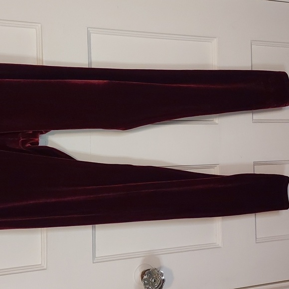 Commando Perfect Control Berry Velvet Leggings Extra Large - Picture 5 of 12